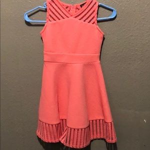Girls light pink dress